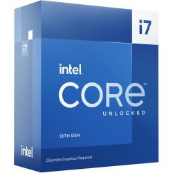 CPU Intel Core i7 13700KF, 3.4Ghz, 30Mo, 253w, LGA1700 - Tray