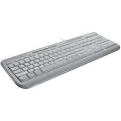 Logitech Microsoft Wired Keyboard 600, USB, blanc - ANB-00027