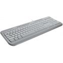 Logitech Microsoft Wired Keyboard 600, USB, blanc - ANB-00027