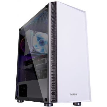 Moyenne tour Zalman R2 RGB, blanc