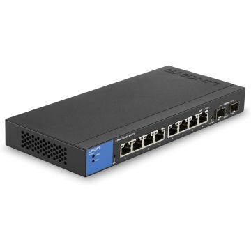 Switch 8 ports RJ45 Linksys - Manageable - 2 ports SFP - LGS310C-EU