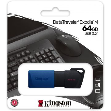 Clé USB 64Go Kingston DataTraveler Exodia M - DTXM/64GB