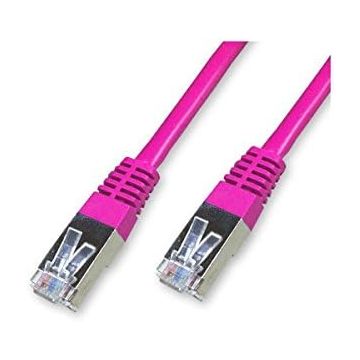 Cable réseau 3m ethernet RJ45 Cat 6Gigabit, Rose - GOOBAY 2015900