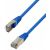 Cable réseau 3m ethernet RJ45 Cat 6Gigabit, Bleu - GOOBAY 2012694