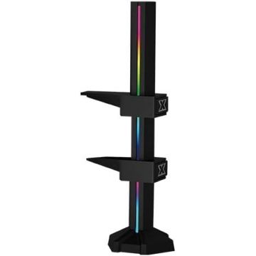 Support vertical Xigmatek Atlas RGB pour 2x cartes graphiques