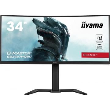 34" iiyama G-MASTER Red Eagle 165Hz - incurvé - GB3467WQSU-B5