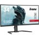 34" iiyama G-MASTER Red Eagle 165Hz - incurvé - GB3467WQSU-B5