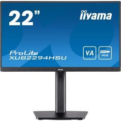 Moniteur 21.5" iiYama XUB2294HSU-B2, Led, 1ms, HDMI/DP, HP