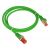 Câble réseau 25cm ethernet RJ45 F/UTP Cat6 Gigabit - vert - A-LANTEC KKS6ZIE0.25