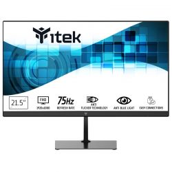 Moniteur 21.5" iTek, Led, 5ms, 4000:1, HDMI/VGA - ITMF22V075FHD