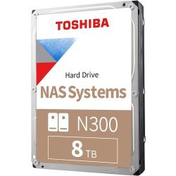 DD 3"1/2 8To TOSHIBA Toshiba N300 HDWG480UZSVA Gold 7200T 256MB