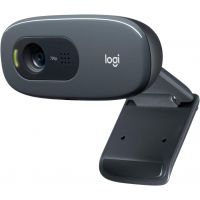 Webcam Logitech C270, 720p, 3MP photos, micro intégré