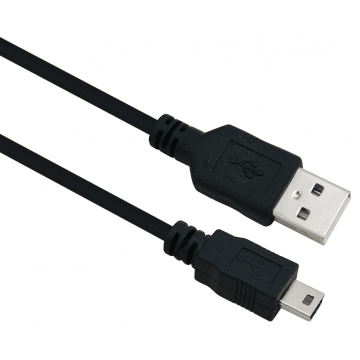 Câble USB A vers mini USB, 1m - HELOS 288313