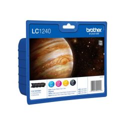 Pack Brother LC1240, 4 cartouches 600p max