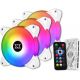 Lot de 3 Ventilateurs de boitier Xigmatek Galaxy III Essential RGB