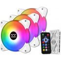 Lot de 3 Ventilateurs de boitier Xigmatek Galaxy III Essential RGB