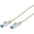 Cable réseau 15m ethernet RJ45 SFTP Cat 6A, gris beige - S-IMPULS