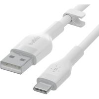 BELKIN Câble USB-A vers USB-C 2m Silicon - blanc - CAB008BT2MWH
