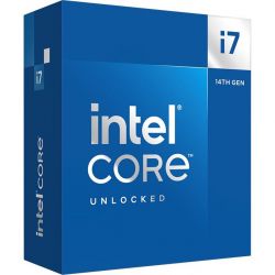 CPU Intel Core i7 14700KF, 3.4Ghz, 20 coeurs, 33Mo, 253w, LGA1700 - Tray