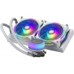 Kit Watercooling Cooler Master MasterLiquid ML240 Illusion RGB - blanc - MLX-D24M-A18PW-R1