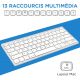 Clavier Sans Fil Bluetooth BLUESTORK - KB-MINI-MAC/FR