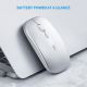 Souris Bluetooth, Trois Modes - sans Fil silencieuse Rechargeable - PM1BS