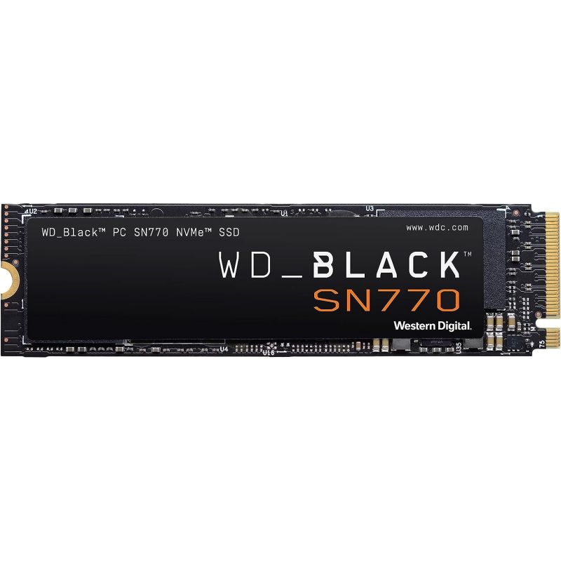 SSD 1To WD Black SN770 NVMe PCIe Gen 4 WDS100T3X0E