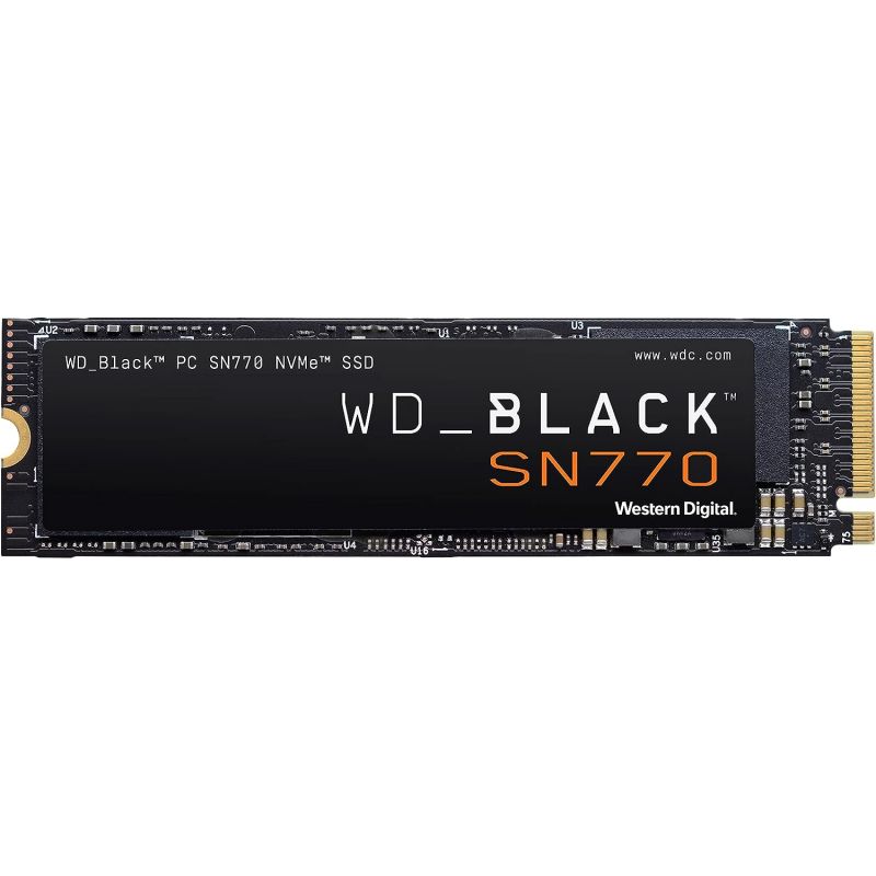 SSD 1To WD Black SN770 NVMe PCIe Gen 4 - WDS100T3X0E