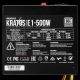 Alimentation Gamdias Kratos E1-500 RGB - 500W - 80+ - 16210-00002-10000-G