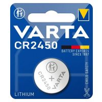 Pile lithium CR2450 3V, 560mAh - VERBATIM 48062