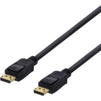 Câble DisplayPort 1.2, 4K - 2mètres - DELCATO DP-1020D