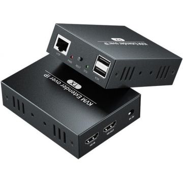 AVA By PACE PT-DT237K USB KVM HDMI Cat5e/6/7 HD 1080P - jusqu'à 150 m