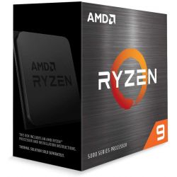 CPU AMD Ryzen 9 5900X - 3.7 GHz - 12 cœurs - 32 fils - 64 Mo cache - AM4 - Box - 100-100000061WOF