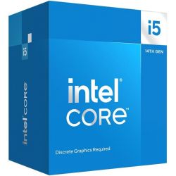 CPU Intel Core i5 14400F, 2.5Ghz, 18Mo, 6Core, LGA1700 - Box