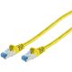 Cable réseau 2m ethernet RJ45 Cat6A S/FTP, Jaune - S-IMPULS 75712-Y