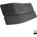 Clavier LOGITECH ERGO K860 - GRAPHITE - 2.4GHZ/BT - CENTRAL (FR)