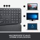 Clavier LOGITECH ERGO K860 - GRAPHITE - 2.4GHZ/BT - CENTRAL (FR)