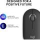 Souris LOGITECH G203 LIGHTSYNC Gaming Mouse, blanche