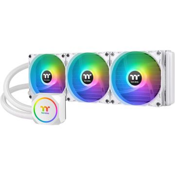 Kit Watercooling Thermaltake TH360 RGB - 360mm (Blanc)