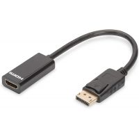 DIGITUS: Adaptateur DisplayPort vers HDMI femelle - AK-340400-001-S