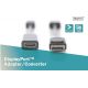 DIGITUS: Adaptateur DisplayPort vers HDMI femelle - AK-340400-001-S
