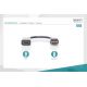 DIGITUS: Adaptateur DisplayPort vers HDMI femelle - AK-340400-001-S