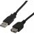 Rallonge USB 2.0 en 2m série A, débit 4.8Gb/s - MCL MC922AMF-2M/N