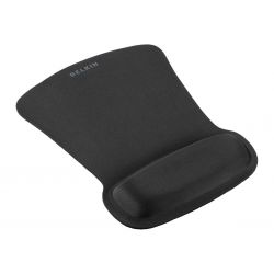 Belkin WaveRest Tapis de souris en gel - Tapis de souris avec repose-poignets - noir