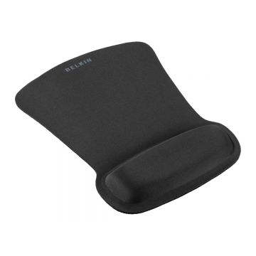 Belkin WaveRest - Tapis de souris en gel - avec repose-poignets - noir