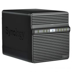 Serveur NAS Synology DS423, pour 4 DD 2"1/2-3"1/2 SATA, Lan Gigabit