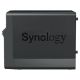 Serveur NAS Synology DS423, pour 4 DD 2"1/2-3"1/2 SATA, Lan Gigabit