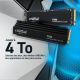 SSD Crucial T700 4To - PCIe Gen5 NVMe - CT4000T700SSD3