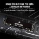 SSD Corsair MP700 Pro 1To - PCIe Gen5 NVMe - CSSD-F1000GBMP700PNH