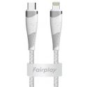 Câble Lightning USB-A 1M - FAIRPLAY FP-TRL1LG-PP